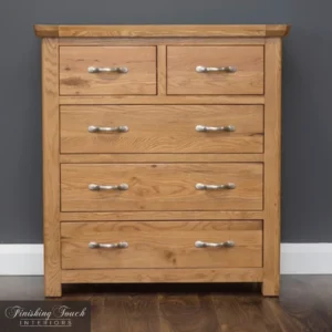 Manhattan Oak Tall Chest