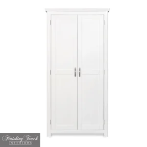 Manhattan White 2 door wardrobes