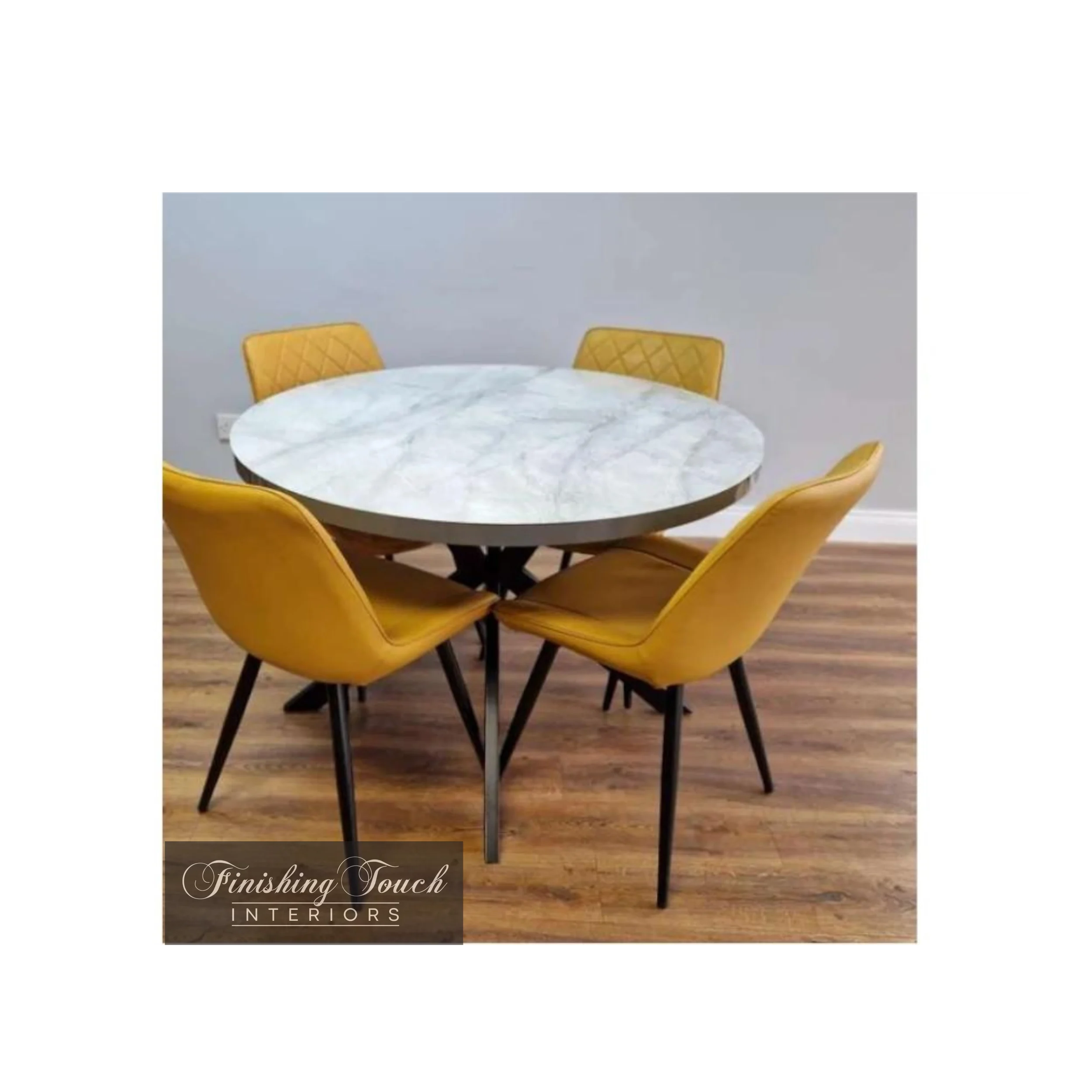 Dario Round Table - black X Legs Dario Round Table - black X Legs