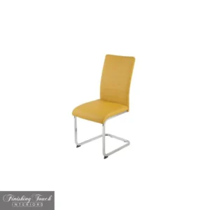 Liana yellow with chrome leg