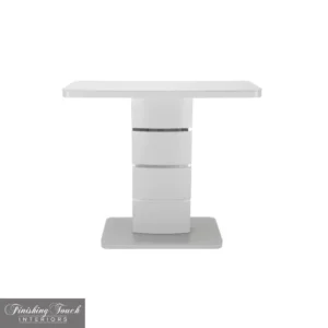 Modena white Console Table front