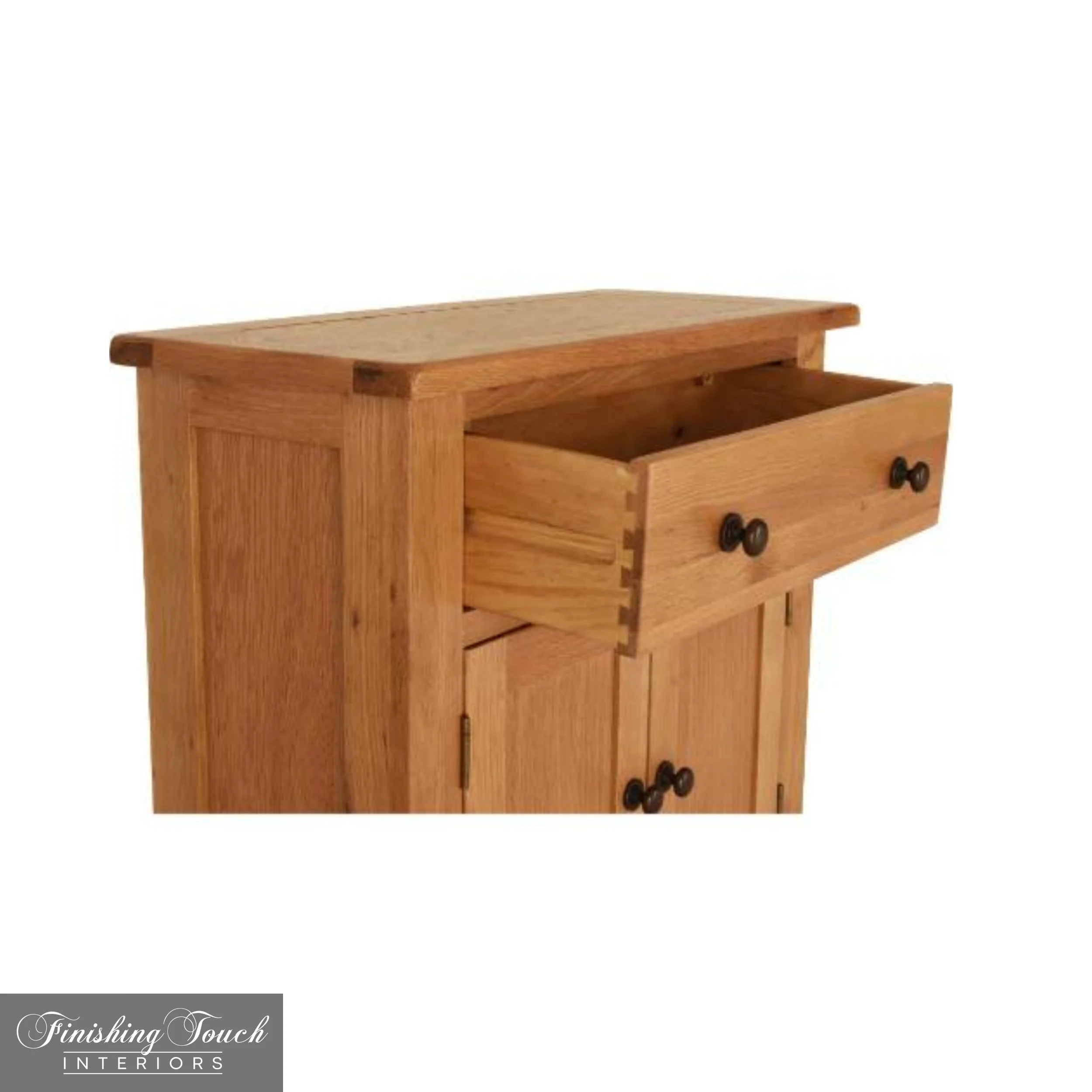 Oscar 2 Door 1 Drawer Mini Sideboard close 1 Oscar 2 Door 1 Drawer Mini Sideboard
