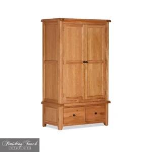 Oscar Double Wardrobe With Drawers