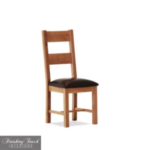 Oscar Large Chair Dark Brown Seat