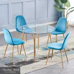 Oslo Round Glass Table