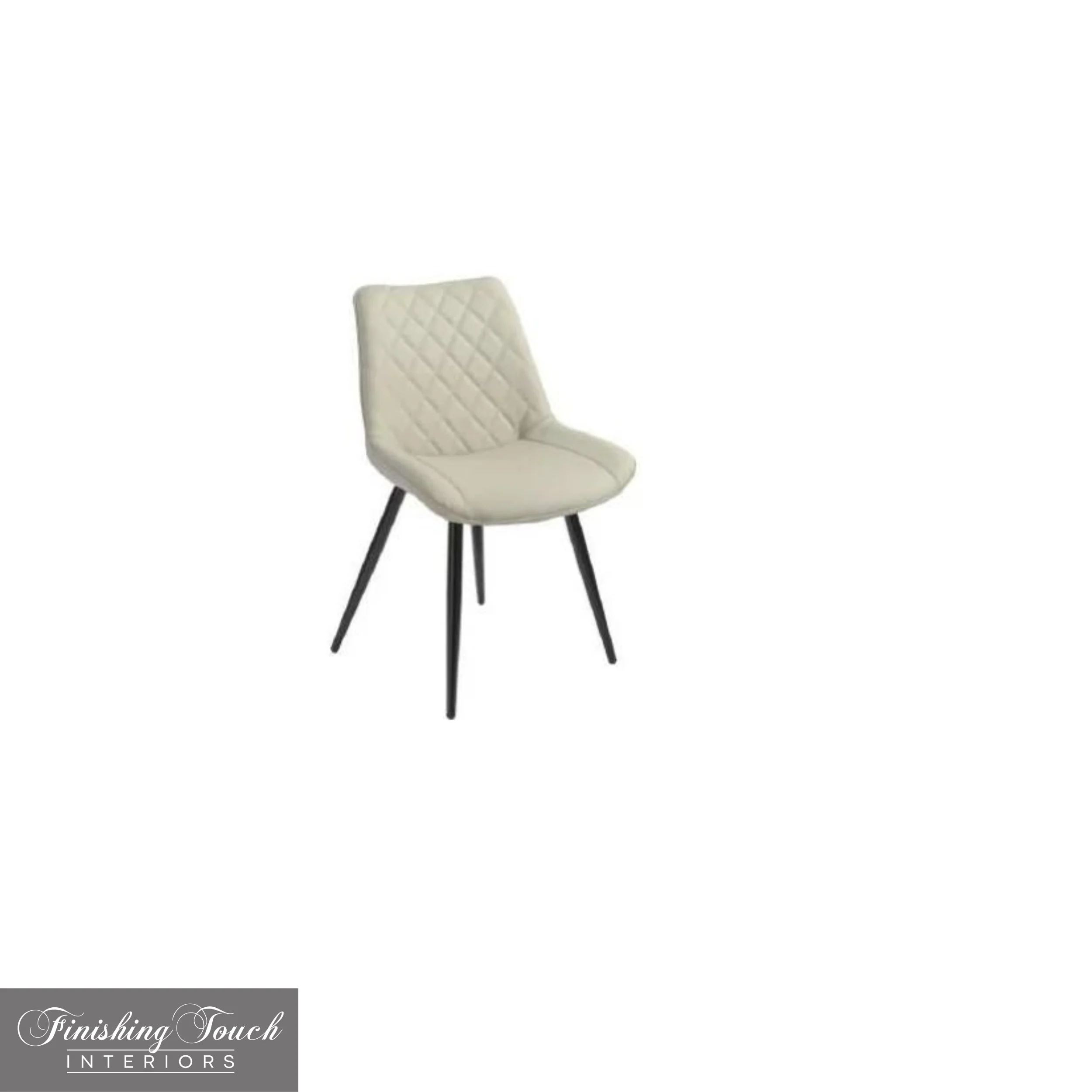 Silvia Chair taupe with black leg Silvia Chair taupe with black leg