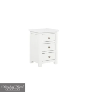 Whitney White 3 Drawer Locker