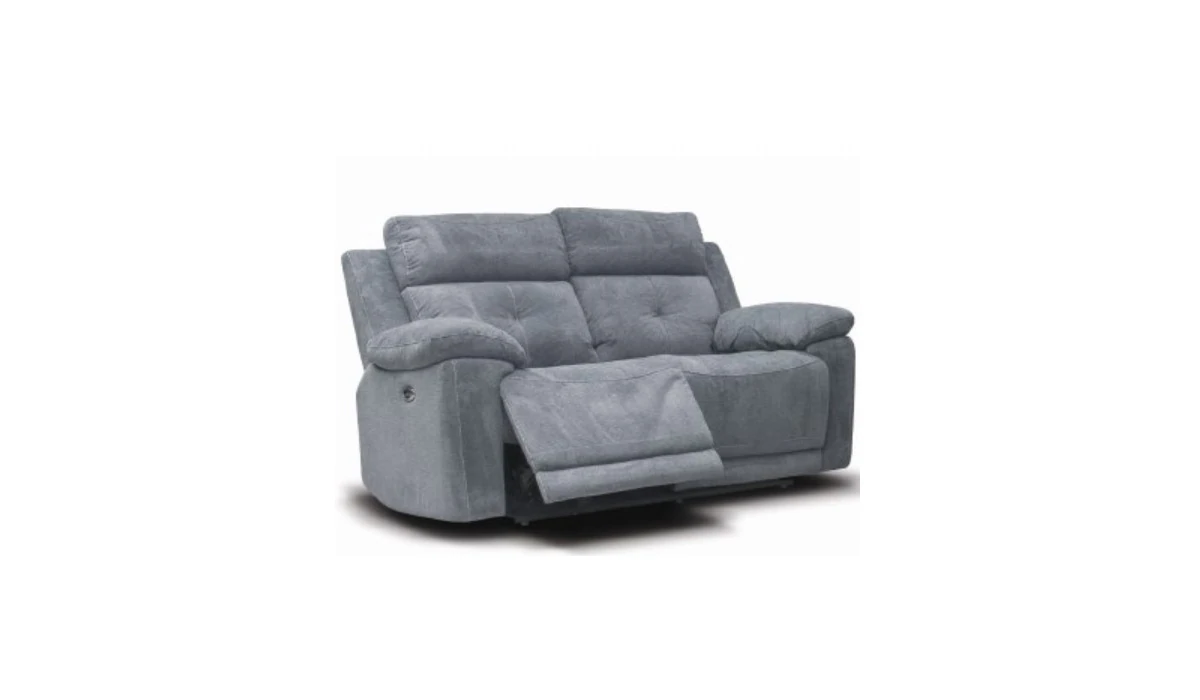 ANCONA FABRIC SOFA PEBBLE GREY 2 SEATER ANCONA FABRIC SOFA PEBBLE GREY 2 SEATER