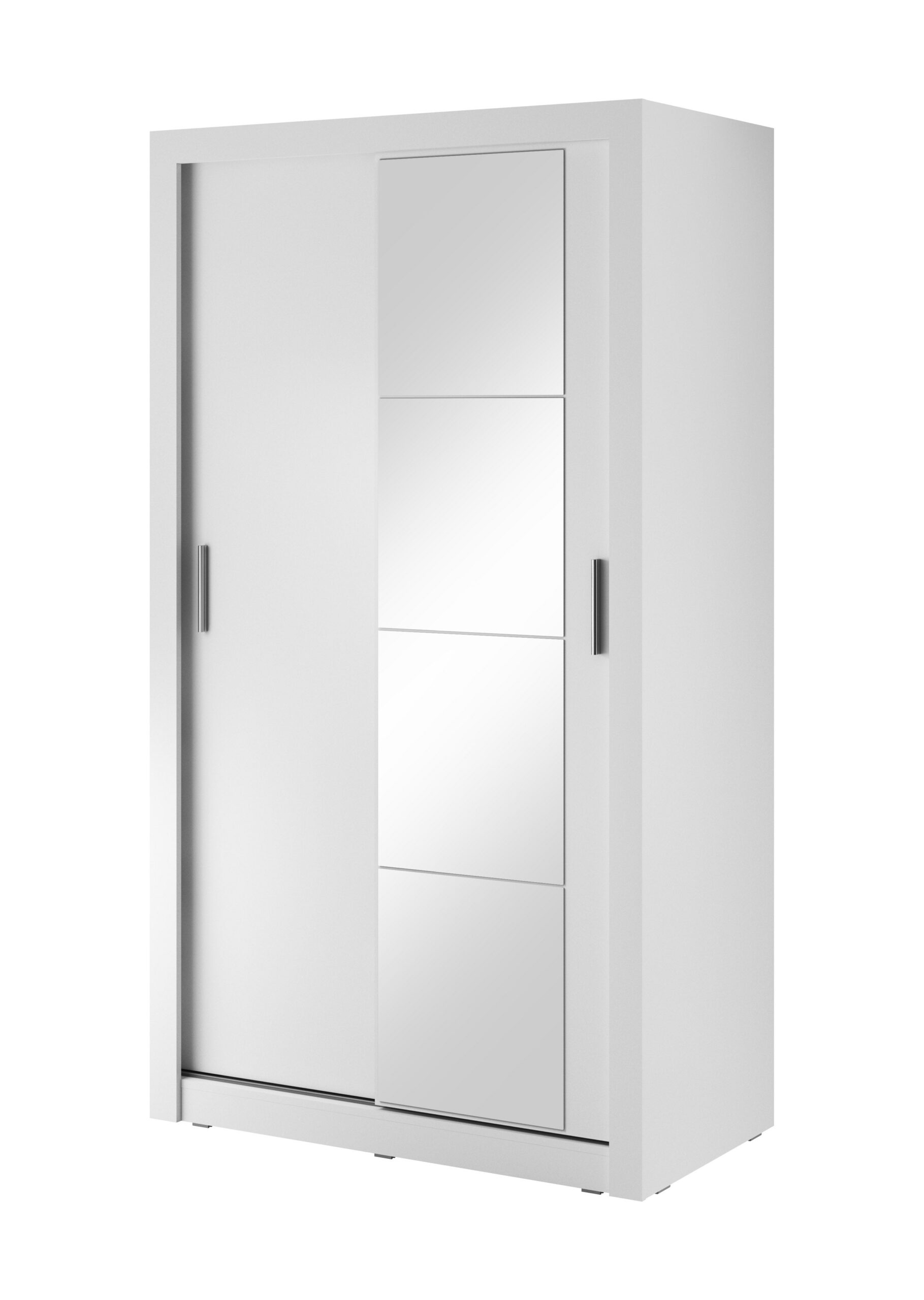 Denmark Sliding Door Wardrobe 120cm 3 Colours - Image 6