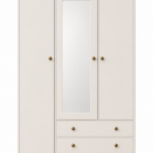 Millwood Elephants Breath Three Door Two Drawer Wardrobe