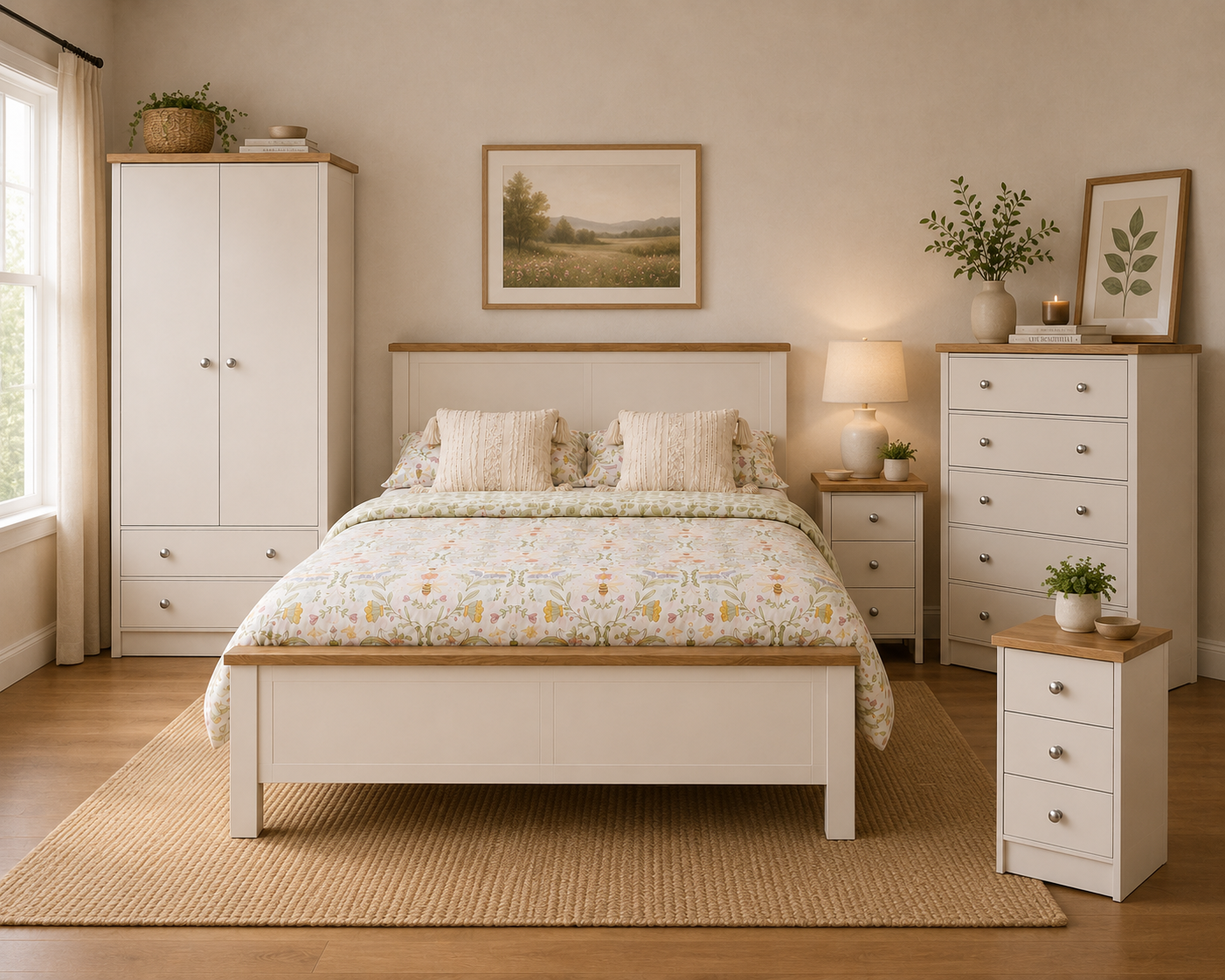 Millwood Elephants Breath 4 Drawer Deep Chest - Image 3