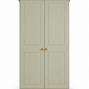 Millwood French Green Two Door Wardrobe