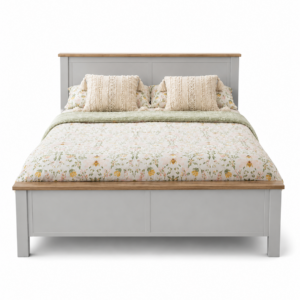 Millwood Light Grey Wooden Bedframes