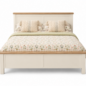 Millwood Stone White Wooden Bedframes