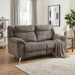 Monroe 3 Seater Stone (Electric)