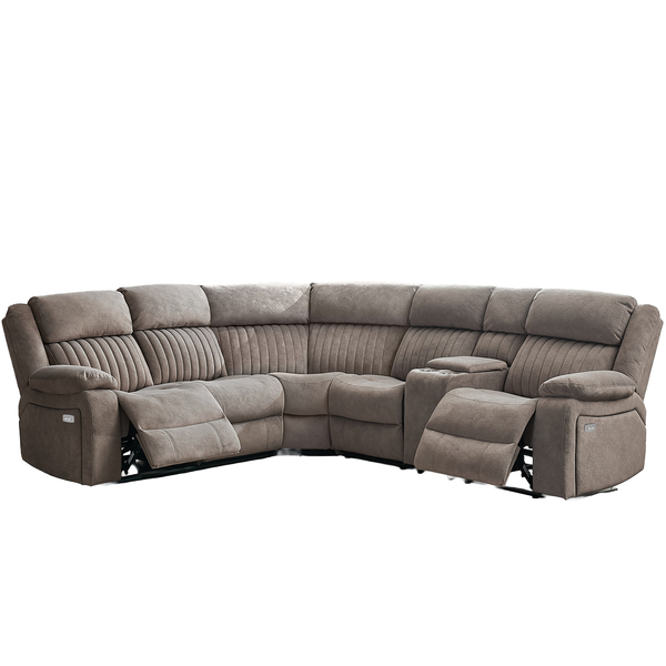 Morgan Electric Corner Suite Taupe - Image 5