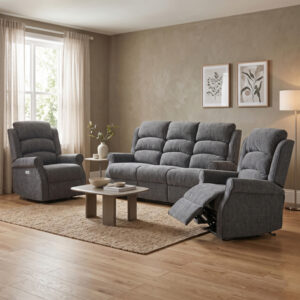 Regency 3+1+1 Electric Suite Anthracite