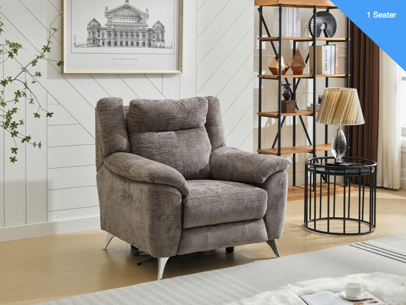 Monroe Armchair Stone (Electric) - Image 3
