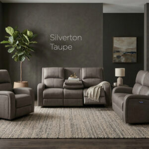 Silverton 3+2 Electric Suite Taupe
