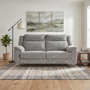 Monroe 3 Seater Ash (Fixed)